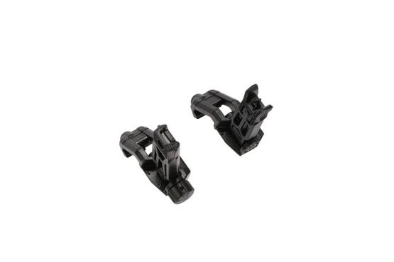 Magpul MBUS Pro 45 degree iron sight set attach to picatinny rails